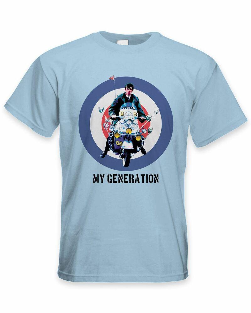 

Футболка My Generation Mod Scooter Jam The Who Quadrophenia S