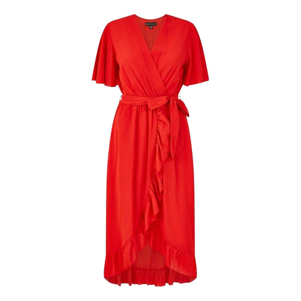 Mela London Womens/Ladies Flutter Wrap Dress