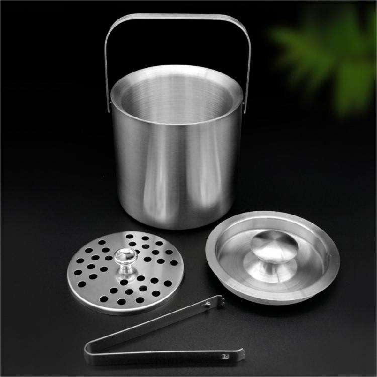 Outdoor Ice Bucket with Lid and Handle Large Capacity Ice Storage Container