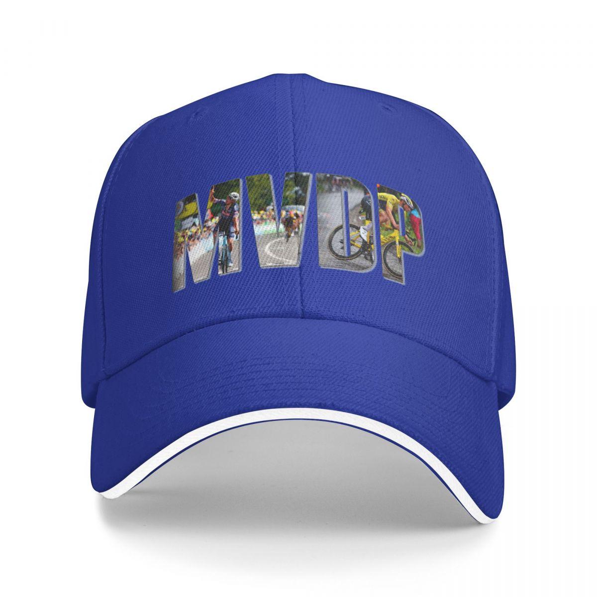 HUJMHN CAP Mathieu Van Der Poel Logo Trucker Cap Merch Casual Snapback Cap voor unisex pet, geschikt voor alle maten One Size