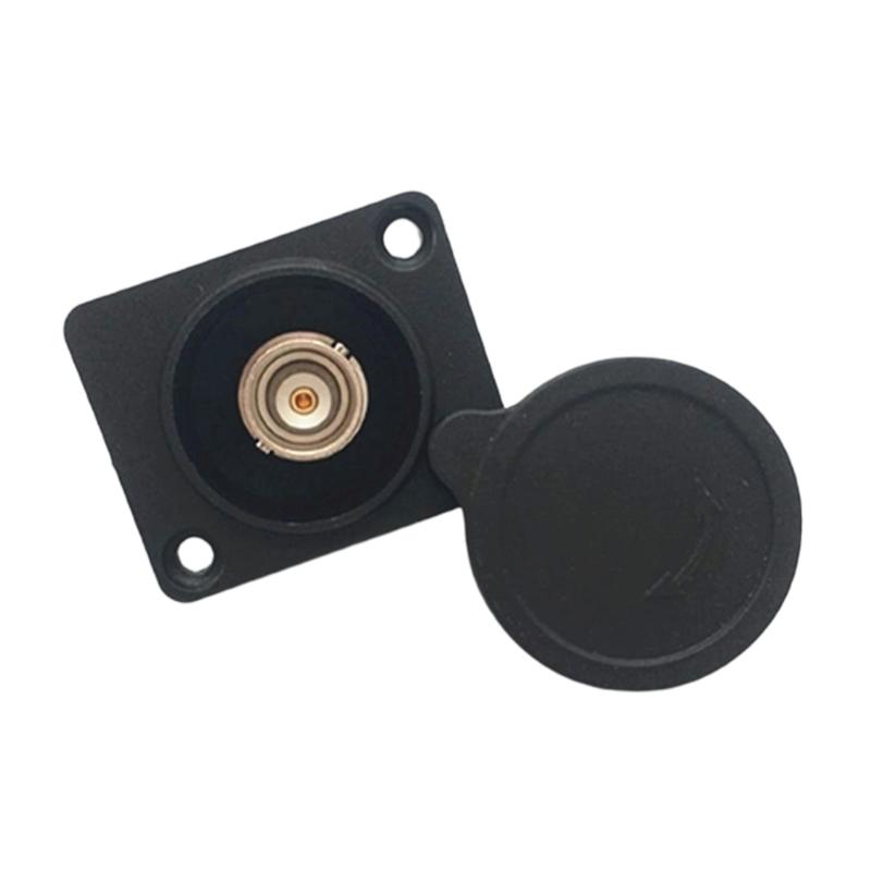 Quality BNC Female Connector D-Type Panel Mount With Waterproof Cap For Sound Video Surveillances Camera Equipment