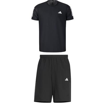Quick-Dry Striped Short Sleeve Breathable Shorts Casual Sports Suit Men Suit JY8583+KC2882
