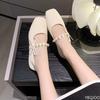 Fashion Spring Autumn Mary Zhen Single Shoe Women's New Flat Bottomed Fairy Style Gentle Soft Soled Small Leather Shoes Zapatos De Mujer