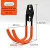 Orange Core Heavy-Duty Large Round Adhesive Hooks
