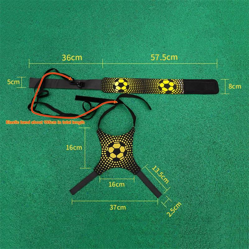 Outdoor Sports Toy Ball With Elastic Swing Football Training Auxiliary Package Physical Exercise Personal Skills Practi Straps
