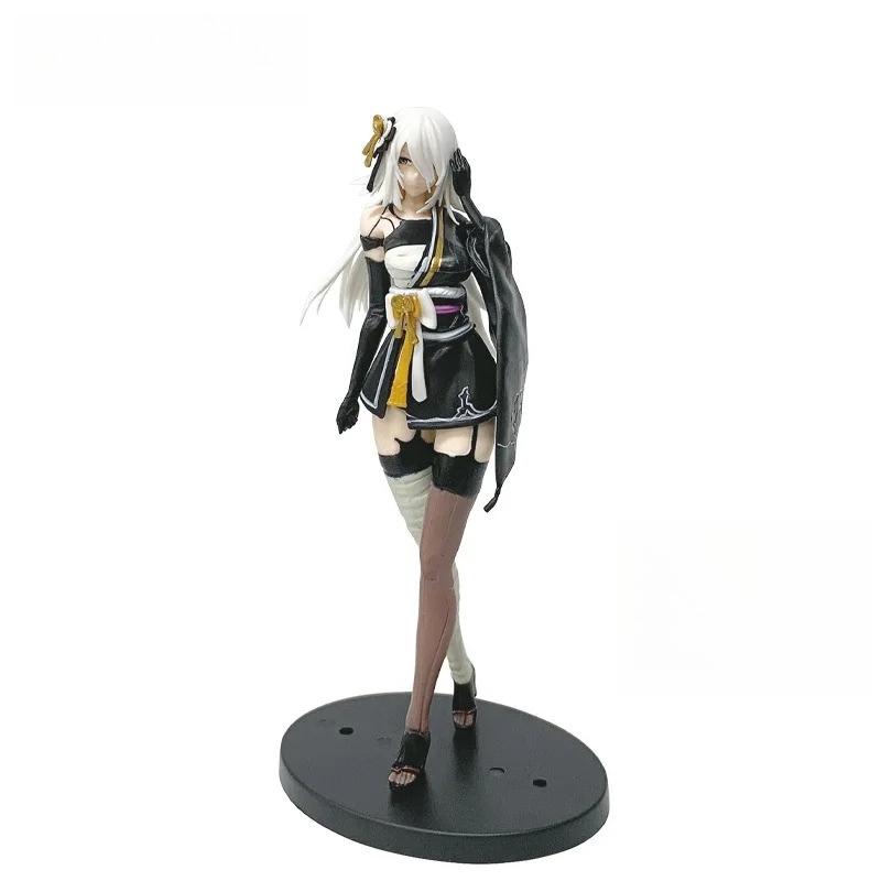 Yorha No.2 Type B Anime Girl Figure Ver1.1a Model A No.2 Kimono Action Figure Collection Modle Toy Boy'S Birthday Gift