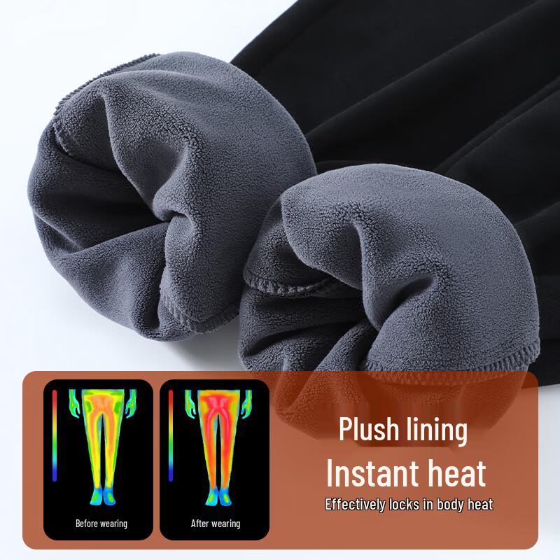 Baleno Men's Sherpa Lined Tapered Casual Pants