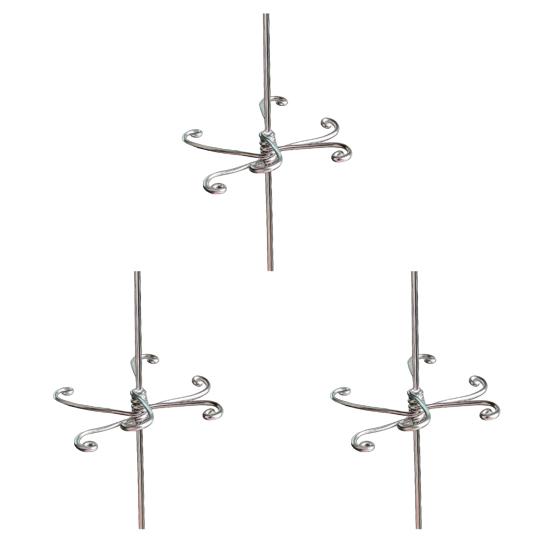 Metal Plantestamme Support Dekorativ Monstera Plante Stamme Support Genanvendelig Plante Stabilisator til Monstera Indendørs Potteplanter Udendørs Planter
