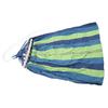 Lightweight Camping Hammock Portable Outdoor Travel Hammock with Hardwood Spreader BarBlue with Color Stripe