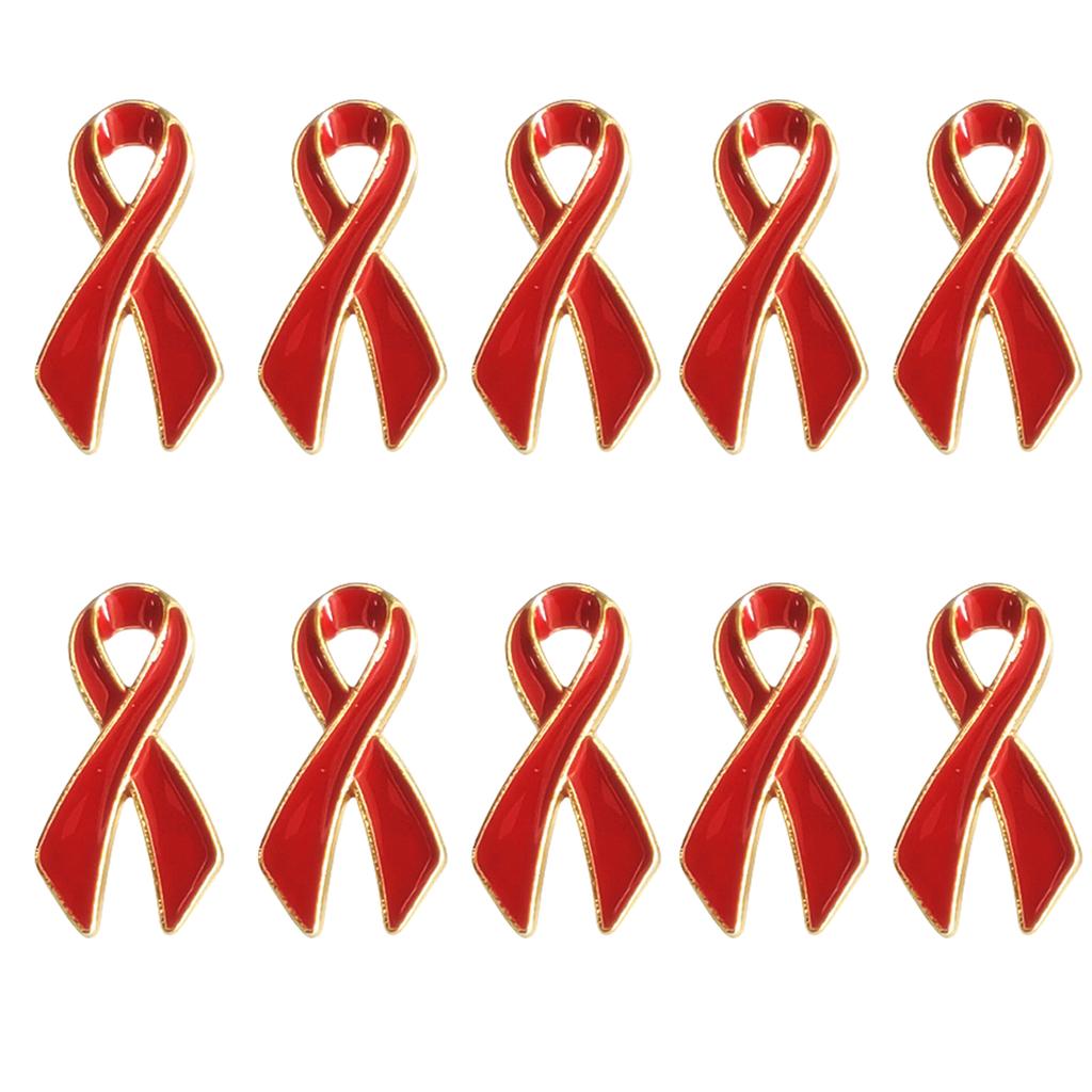 Pack Of 10 Elegant Ribbon Badge Brooches Stylish Lapel Pin Accessory For Fashion Enthusiasts And Collectors