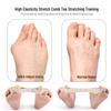 SEBS Elastic Toe Separator with Pull Strap for Valgus and Overlapping Correction