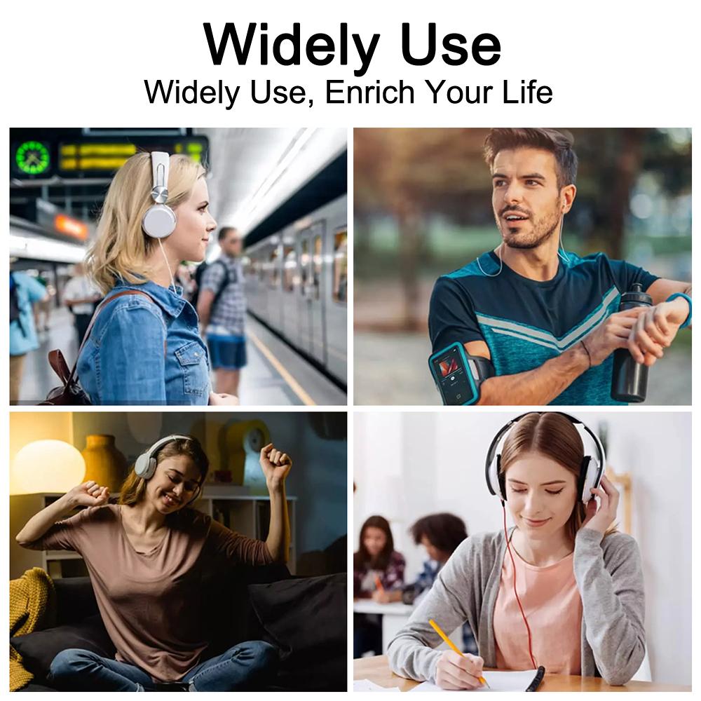 32GB Bluetooth 5.4 MP3 Player 2.4-inch Touchscreen HiFi Music Player with speakers/recorder/eBooks/one-touch Locking