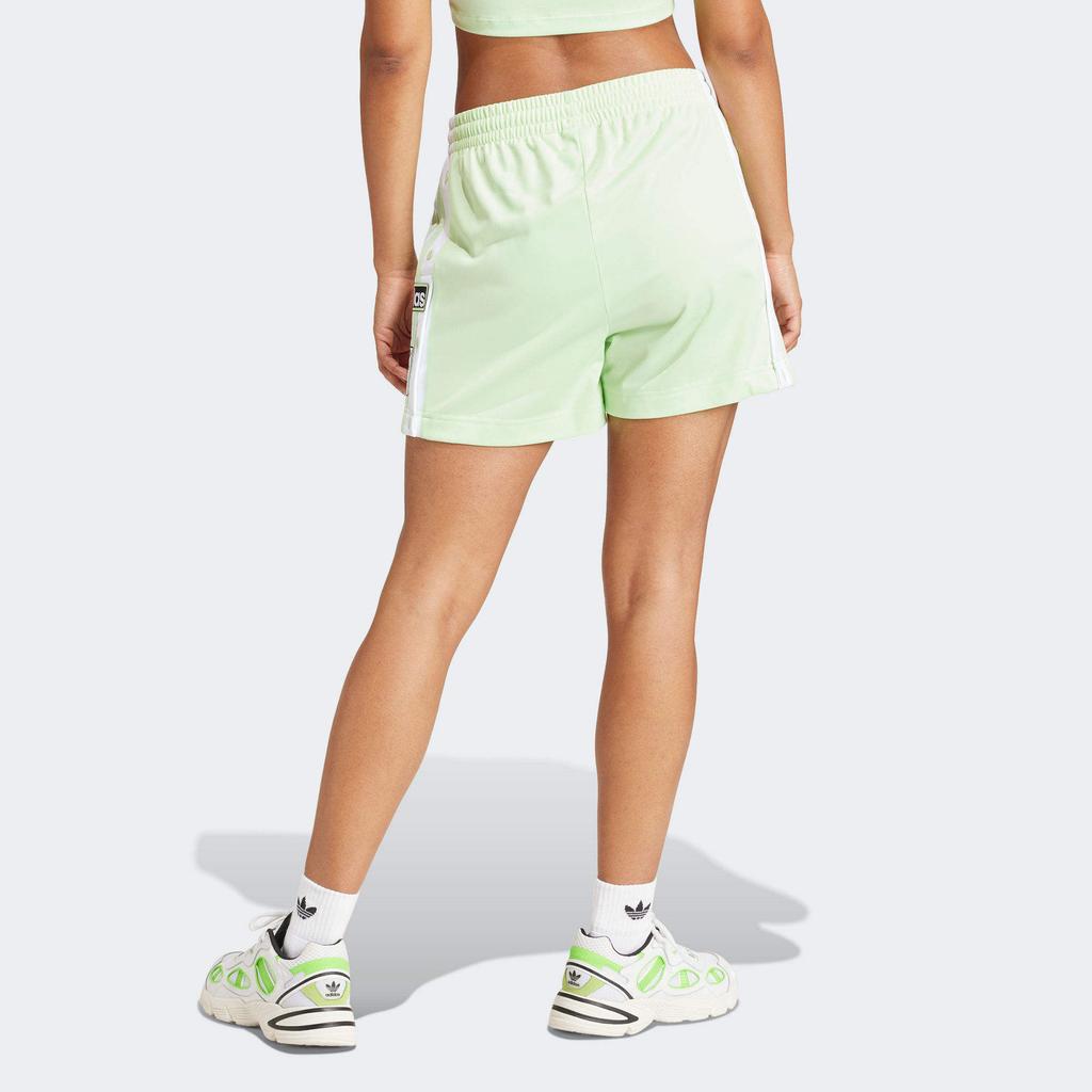 Adidas Originals Adibreak Colorblock Logo Track Shorts Women Bottoms Green IP0719