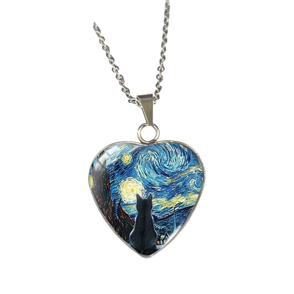 Pendant Art Birthday and Party Art Gift Necklace