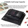 High Quality 3Pcs Zipper Travel Pouch Set Makeup Bags Portable Carry-On Bag Transparent Mesh Cosmetic Travel Organizer Wash Bag