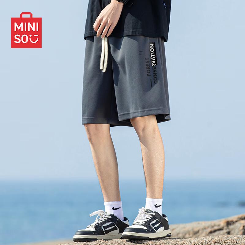 MINISO Men s Heavyweight Summer Casual Sport Shorts