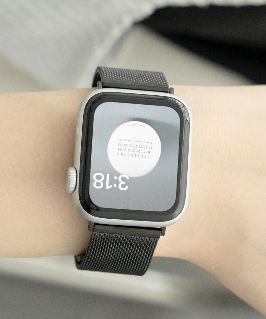 Nuateu [3Color] Milanese Loop Clip Metal Strap Compatible With All Apple Watch Models 11/10/9/8/7/6/5/4/Se3/Ultra 3