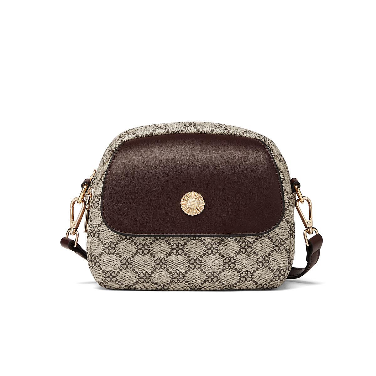 

Новые модные женские сумки, сумки через плечо, панельные принты, корейский стиль, продвинутые, для отдыха, универсальные сумки через плечо, маленькие квадратные сумки