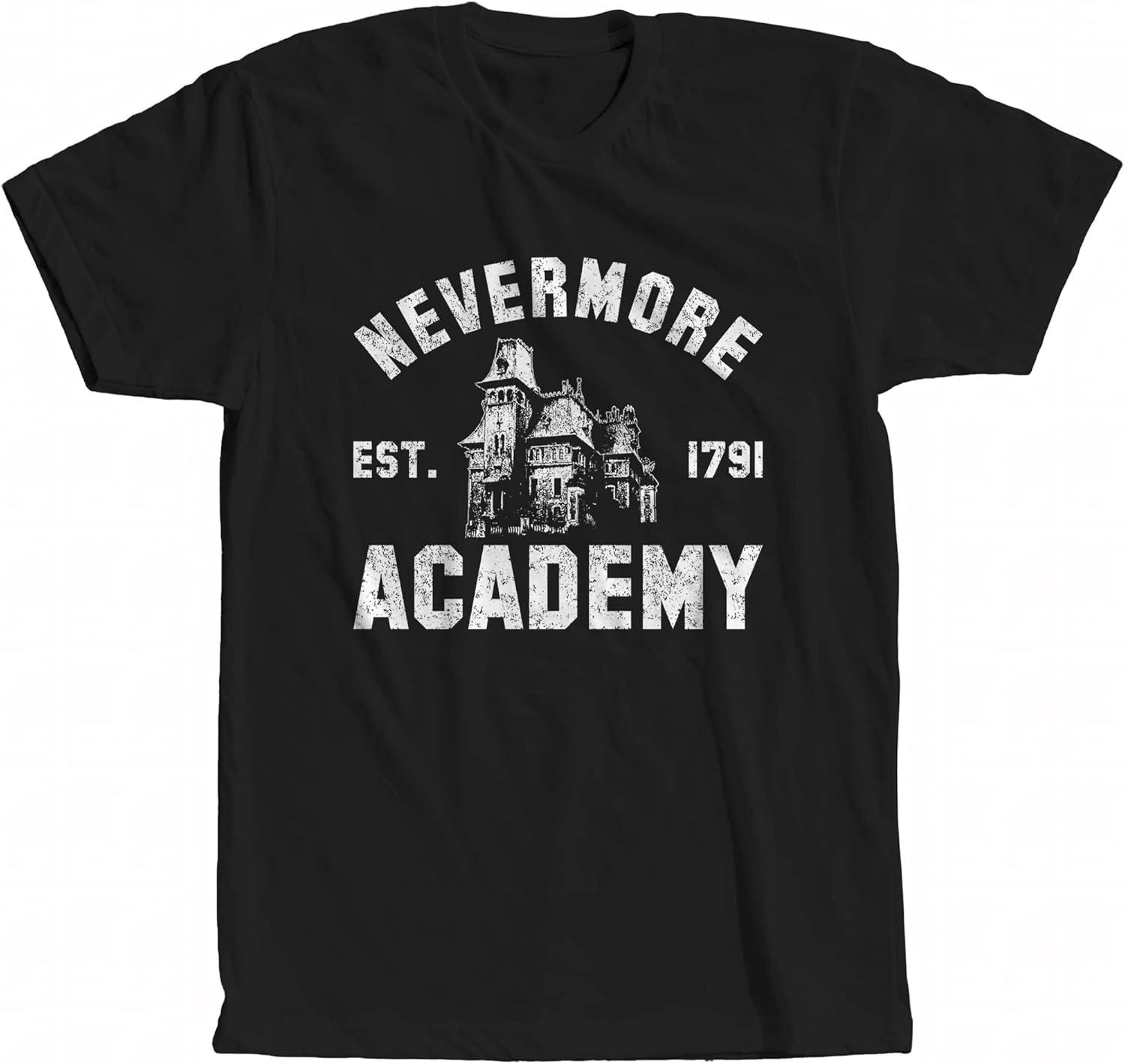 New York Fashion Police Nevermore Academy School T-Shirt S