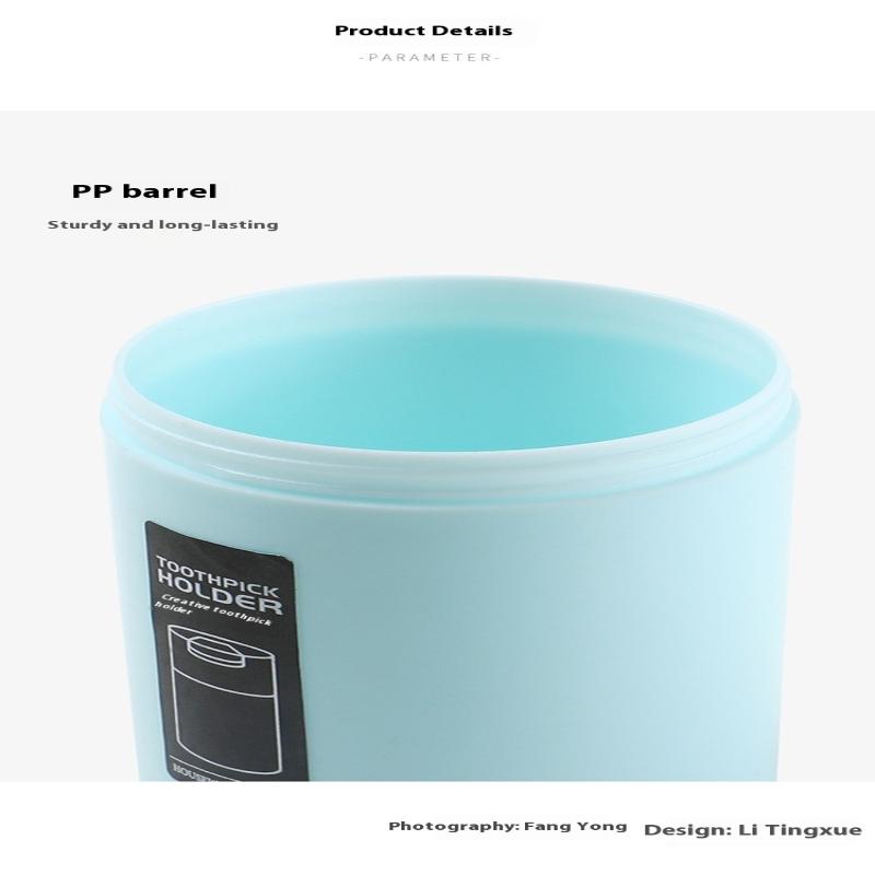 Toothpick Holder Container Household Table Toothpick Storage Box Holder Portable Toothpick Dispenser