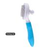 Cat Grooming Brush, Self Cleaning Slicker Brushes for Dogs Cats Pet Brush Tool Gently Removes Loose Undercoat, Mats Tangled Hair Massage-Self