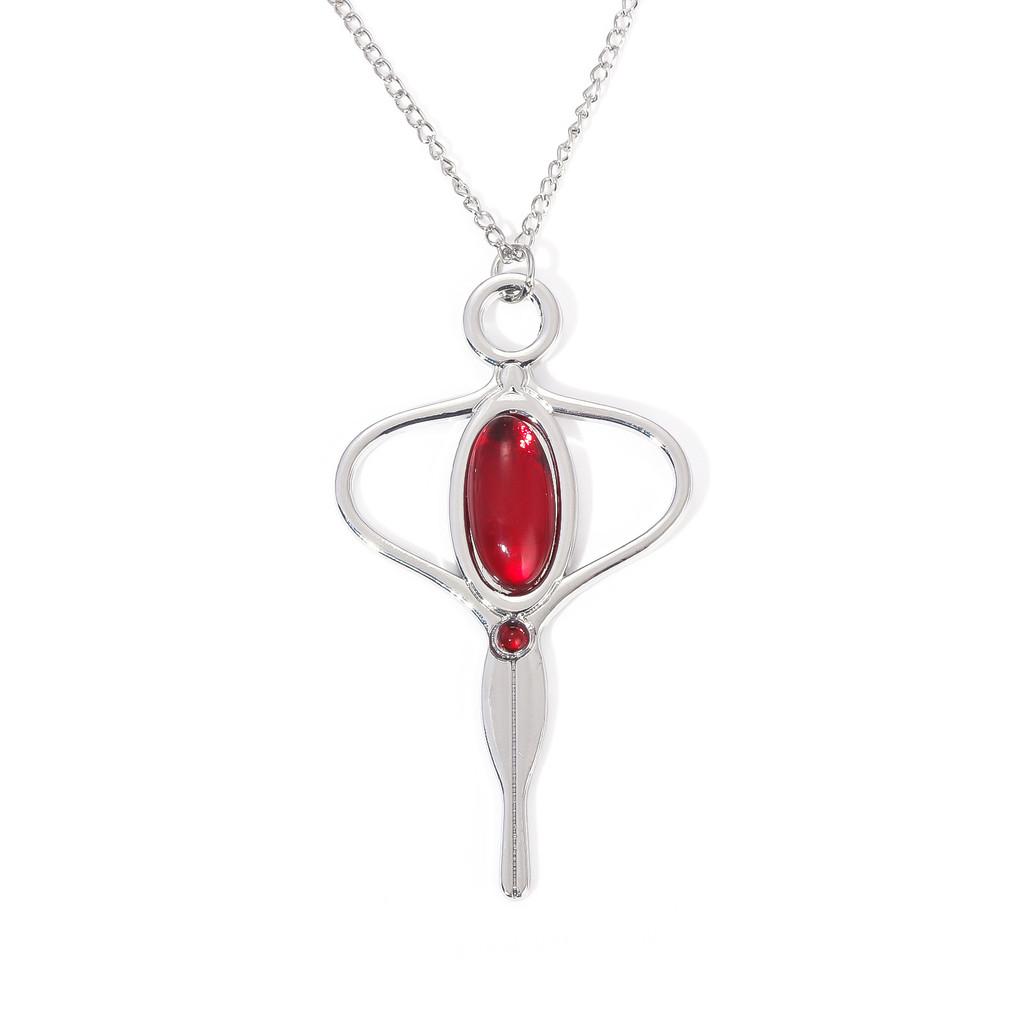 Puella Magi Madoka Magica Necklace With Alloy Pendant For Cosplay Fans