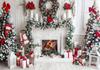 Merry Christmas Wonderland Snowman Theme Banner Background Children's Birthday Party Home Decoration Photography Background