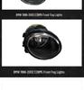 Compatible Fog Lights for 5 Series E39 M5 Front Bumper & 3 Series E46 M3 Spotlight Frame