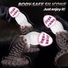 Alien Dildo Liquid Silicone Anal Plug Toy SM Unisex Particle Bead Masturbator