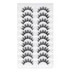 Natrual Long False Eyelashes Handmade Eye Makeup Tools Beauty 3D Faux Mink Lash  Eye Lash Extension