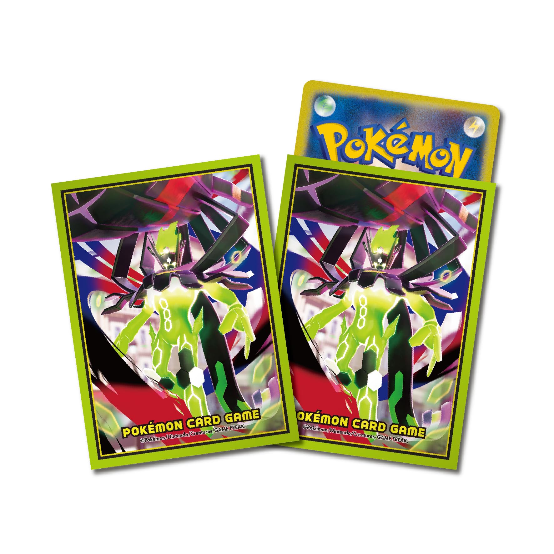 Trading Card Game Deck Mega Zygarde Pokémon Shield зелёный