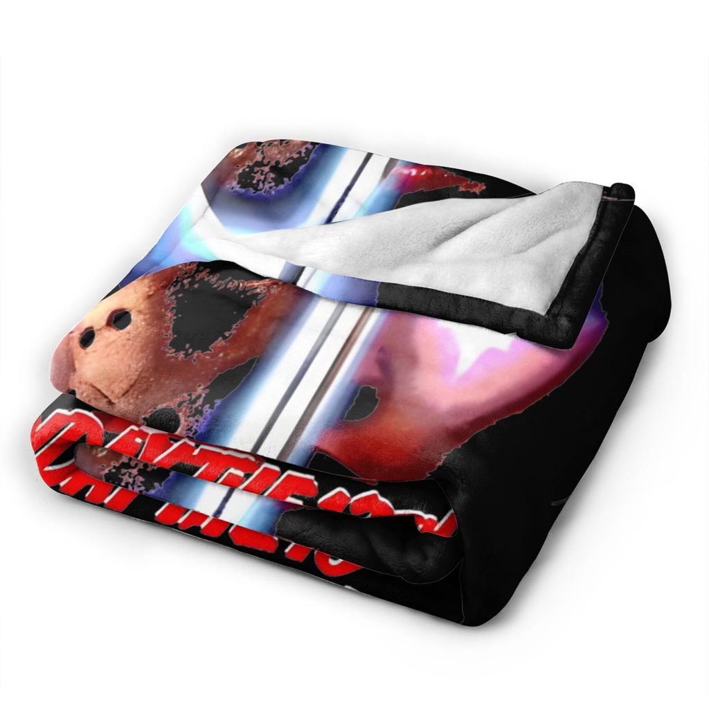 Friday Jason Voorhees 13th Fashion Blanket Flannel  Winter Horror Scary Halloween Portable Warm Throw Fashion Blanket for Office