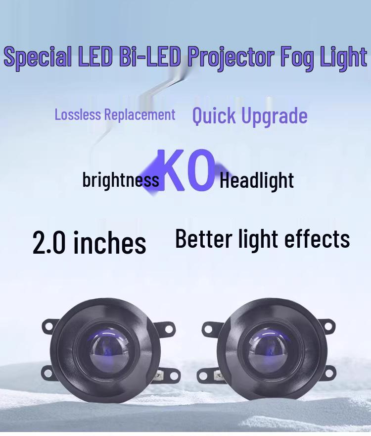 Haval Big Dog, H6, F7 LED Bi-Beam Projector Headlight & Fog Light Assembly