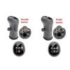 Car Gear Shift Knob Lever Ball Head 20488065 20488052 20493844 Replacement For Volvo FH FM FMX NH9 FLC Black/Grey R+C