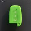 ZAD 3 Buttons Silicone Car Key Case Cover for KIA K5 K4 K3 K2 Rio Sportage Cerato Sorento Forte Carens Smart Key Car Key Case