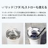 Japan Limited Stainless Steel Insulating Water Bottle Korean Stylish Tumbler 354ml Straw Usable Lid Included Dr.HOWS (Doctor House) Cold/Heat (Gray)