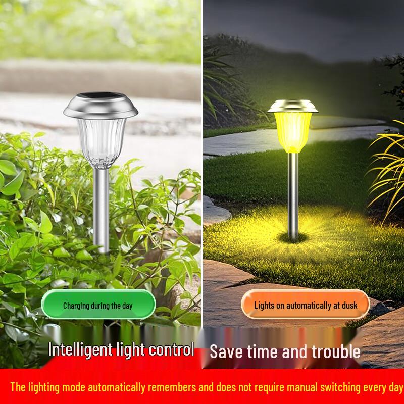 Solar Powered LED Garden Lawn Lights