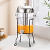 8L Commercial Juice Dispenser with Bracket Multipurpose for Large Gatherings Black