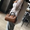 Vintage Art Handmade Women's Bag New Product Head Layer Leather Women's Handheld Crossbody Bag Soft Leather