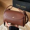 Winter New Popular Solid Color Messenger Bag Simple Niche High Value Casual Trend Fashion Women's Bag