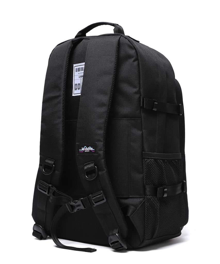 Lemine Mesh Basic Backpack - Black -