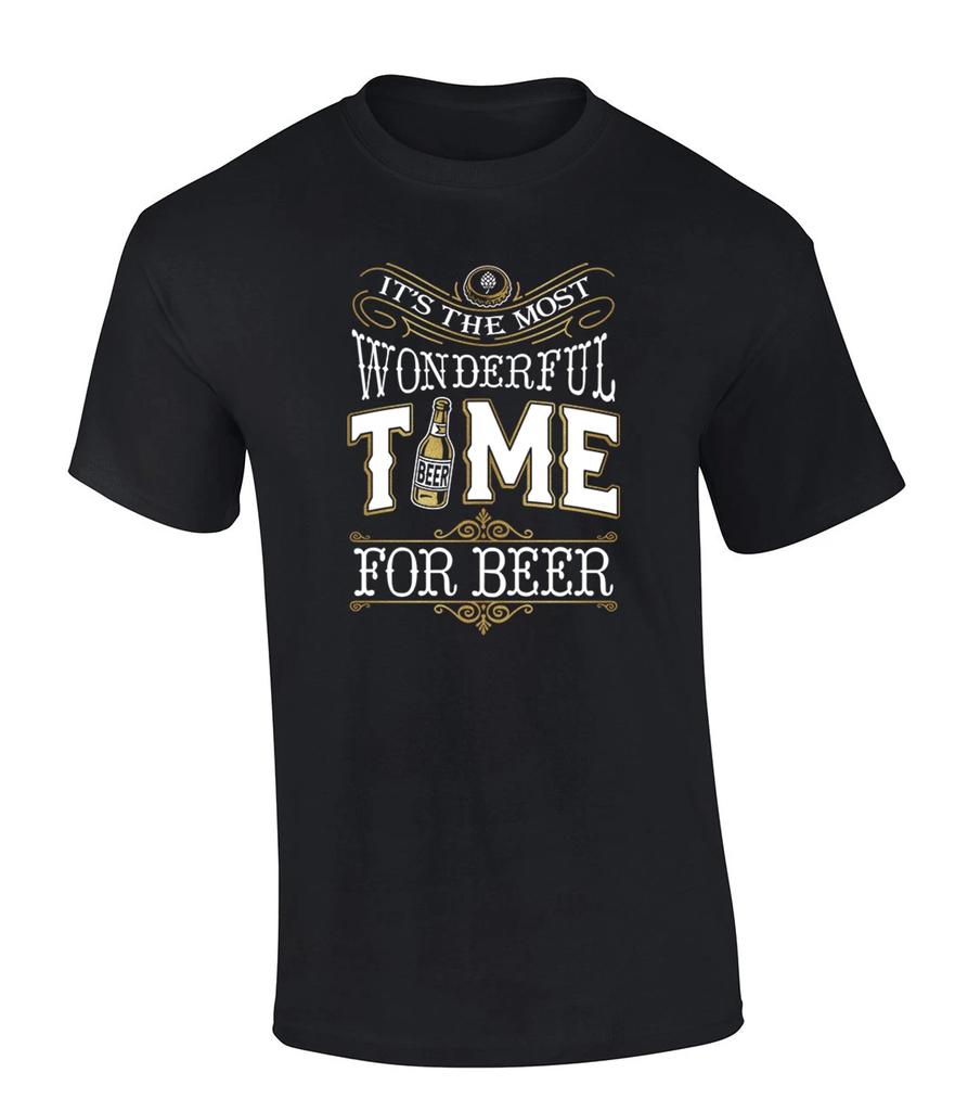 Trenz Shirt Company It's The Most Wonderful Time For Beer Short Sleeve Mens