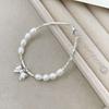 Bow Pearl Broken Bracelet Women'S High-End Light Luxury Broken A Few Taels Of Jewelry