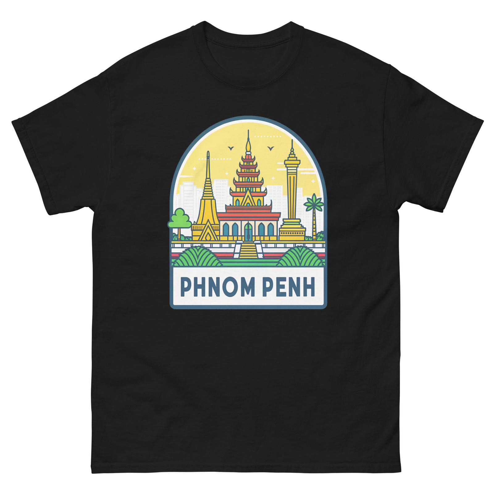 Phnom Penh World Travel Urban Area City T-Shirt XXXXL