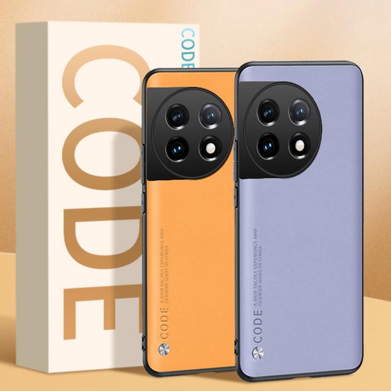 

Роскошный простой чехол из искусственной кожи для OnePlus 11 11R Ace 2 Pro Ace Racing Cover Матовый силиконовый противоударный чехол для телефона OnePlus 10 Pro 10T 10R One Plus 11