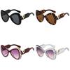 V Shape Butterfly Sunglasses With Uv400 Protection For Fashionable Outdoor Activities
