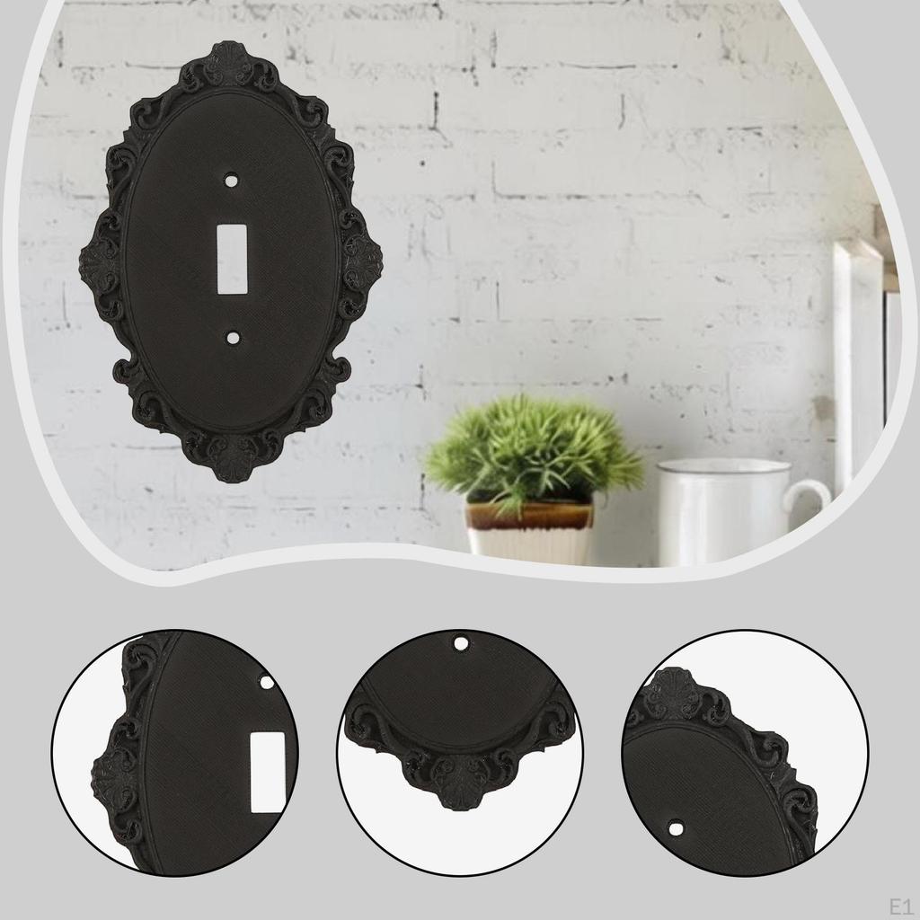 Cover Retro Installation Outlet Wall Plate for Farmhouse Bedroom Decor