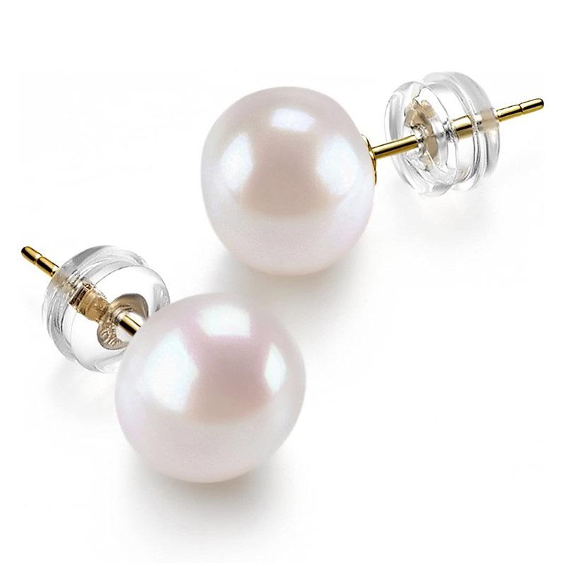 Classic Faux Pearl Earrings - Versatile Everyday Studs Gift Jewelry