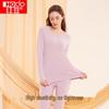 Women's Thin Wool Blend Thermal Underwear Set