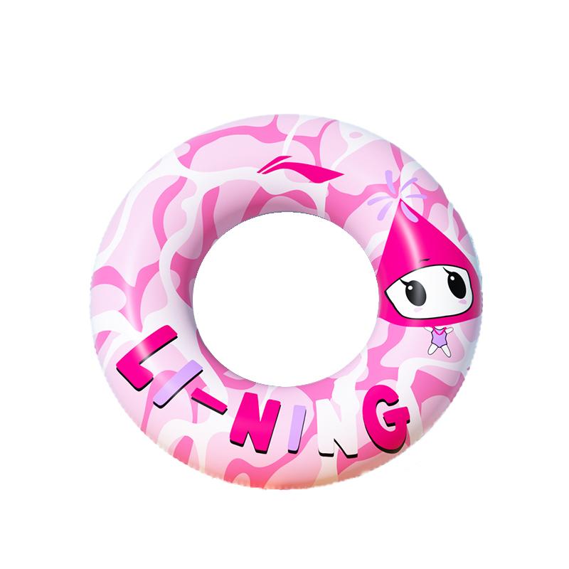 Li Ning Underarm Float Ring Swimming Buoys PVC Swim Unisex Pink LSXR052-1